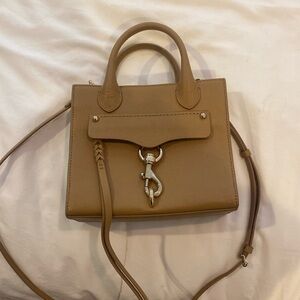 Rebecca Minkoff Tan Leather Mini Tote Bag